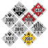 JJ Keller 50138 Numer-All™ Flip Placard - 8 Legend, White or Unpainted Back Plate - White Back Plate