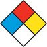 735 by JJ KELLER - Hazard Communication Sign - Rigid Polystyrene w/Drill Holes - 10" x 10"