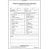 7779 by JJ KELLER - Forklift Operator Daily Checklist - Book Format, Carbonless - 2-ply, carbonless, book format