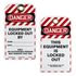 JJ Keller 897 Double-Sided Lockout/Tagout Tag - This Equipment Is Locked Out - Danger - This Equipment is Locked Out