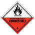 JJ Keller 811 Class 4 Spontaneously Combustible Labels - Paper, 500 Labels/Roll
