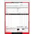 JJ Keller 958 Hazardous Materials Straight Bill of Lading - 3-ply, carbonless, snap-out, 8.5" x 11.75" (0.75" top tear-off),