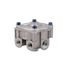 065125 by BENDIX - Air Brake Relay Valve - R-12, 1/2 in. NPT Ports, 5.5 PSI Crack Pressure, 200°F Max Temp