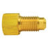 BLF-30 by AGS COMPANY - Brass Adapter, Female(3/8-24 Inverted), Male(3/8-24 Bubble), 10/bag