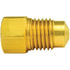 BLF-34 by AGS COMPANY - Brass Adapter, Female(3/8-24 Inverted), Male(M13x1.5 Bubble), 10/bag