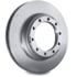 E-11309 by EUCLID - Disc Brake Rotor - 15.38 in. Outside Diameter, Hat Shaped Rotor