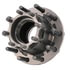 Webb 26531--5T Hub - Short Barre; 10 Stud, with 11.25 (285.75 mm) Dia. Bolt Circle, Outboard Drum (M22 x 1.5) Serrated Stud