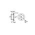 Webb 54360P Disc Brake Rotor - 15.38 x 1.535, U Type
