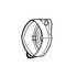 10491185 by DELCO REMY - Alternator Drive End Frame - For 33SI and 34SI Model, DE Frame, 1/2-13 Thread