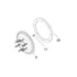 Horton 994384 Engine Cooling Fan Clutch Kit DM Advantage On/Off Fan Drive Repair Kit