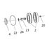 Horton 900015 Engine Cooling Fan Clutch Pulley Bearing Kit Engine Cooling Fan Clutch Pulley Bearing Kit