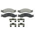 E-D1010-S by EUCLID - Disc Brake Pad Set