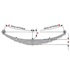 43-1033HD by DAYTON PARTS - Leaf Spring - Assembly, Rear, Special Heavy Duty, 5 Leaves, 2,250 lbs. Capacity for 1992-2006 Ford E-150 Van