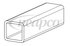 70-1001 by NEAPCO - AUX/PTO Solid Shaft - Rectangular
