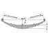 22-1013 by DAYTON PARTS - Leaf Spring - Assembly, Rear, 11 Leaves, 1,300 lbs. Capacity for GM SUV - Blazer/Envoy/Jimmy/Bravada