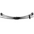 22-1405 by DAYTON PARTS - Leaf Spring - Full Taper Spring, Rear, 3 Leaves, 8,500 lbs. Capacity for 2003-2009 Chevrolet Kodiak/GMC Topkick