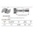 04-160931 by DAYTON PARTS - S Cam Air Brake Camshaft - 15 in. Brake, 1-1/4 in. Spline Dia., 10 Spline Teeth, 9.188 in. Effective Length, 1-1/4 in. Journal, 1 in. Head, Right Hand Rotation for Eaton Steer Axle