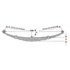 46-1406 by DAYTON PARTS - Leaf Spring - Front, Parabolic Spring, 2-Leaf, 4 in. Width, OEM A1614695000