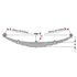 59-446 by DAYTON PARTS - Leaf Spring - Front, Parabolic Spring, 3-Leaf, 3.15 in. Width, OEM HK481102190