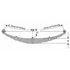 59-492 by DAYTON PARTS - Leaf Spring - Front, Parabolic Spring, 3-Leaf, 4 in. Width, OEM HK481102170