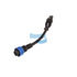 K025647 by BENDIX - ABS Wiring Harness - Power, Advanced Tabs 6, 9, 9" Length, ECU Pigtail (TABS-6, MC 4S/2M, 2S/2M)