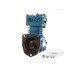 5007465 by BENDIX - Tu-Flo® 550 Air Brake Compressor - Remanufactured, Flange Mount, Engine Driven, Water Cooling, For Caterpillar, Mack Applications