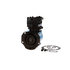 EL13050X by BENDIX - Midland Air Brake Compressor - Remanufactured, 4-Hole Flange Mount, Gear Driven, Water Cooling