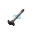 18-833 by BENDIX - Air Brake Camshaft - Left Hand, Counterclockwise Rotation, For Rockwell® Brakes with Standard "S" Head Style, 11-1/2 in. Length