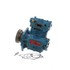 5001911 by BENDIX - Tu-Flo® 550 Air Brake Compressor - Remanufactured, Flange Mount, Gear Driven, Water Cooling