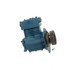 5001911 by BENDIX - Tu-Flo® 550 Air Brake Compressor - Remanufactured, Flange Mount, Gear Driven, Water Cooling