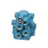 OR288383 by BENDIX - E-7™ Dual Circuit Foot Brake Valve - Remanufactured, CORELESS, Bulkhead Mounted, with Suspended Pedal