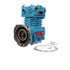 107622 by BENDIX - Tu-Flo® 550 Air Brake Compressor - Remanufactured, Side Mount, Engine Driven, Water Cooling, For Detroit Diesel Engines
