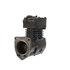 800354 by BENDIX - Tu-Flo® 550 Air Brake Compressor - New, Flange Mount, Engine Driven, Water Cooling, For Mack Extended Applications