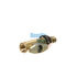 285696N by BENDIX - Air Brake Air Shut-Off Petcock - Tee Handle, 1/2-14 NPT Ports