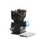 EL13023X by BENDIX - Midland Air Brake Compressor - Remanufactured, Base Mount, Belt Driven, Air Cooling
