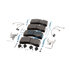 K162217 by BENDIX - ADB22X® Brake Pad Kit - with Shims