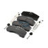 K109319 by BENDIX - Disc Brake Pad Set - with Shims