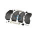 K109319 by BENDIX - Disc Brake Pad Set - with Shims