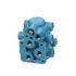 OR101818 by BENDIX - E-7™ Dual Circuit Foot Brake Valve - Remanufactured, CORELESS, Bulkhead Mounted, with Suspended Pedal