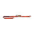45982-95-27 by ANCRA - Ratchet Tie Down Strap - 2 in. x 324 in., Orange, with J-Hooks & Long/Wide Handle