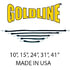 Ancra 52221GL Tarp Strap Tarp Strap - Bulk Goldline&reg; 21 in., EPDM Rubber, with Hook