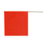 Ancra 49893-13 Safety Flag Safety Flag - 18 in. x 18 in., Fluorescent Orange Mesh, with Wooden Dowel Rod