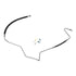 91568 by EDELMANN - 7/16" Female Inv. Flare x 7/16" Male "O" Ring