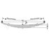 43-1663 by DAYTON PARTS - Leaf Spring - Rear, Parabolic Spring, 3-Leaf, 4 in. Width, OEM 4C3Z5560EA