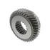 940037 by PAI - Auxiliary Transmission Main Drive Gear - Gray, 18/38 Inner/Outer Tooth Count