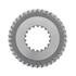 940037 by PAI - Auxiliary Transmission Main Drive Gear - Gray, 18/38 Inner/Outer Tooth Count