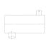 418613000 by FREIGHTLINER - Exhaust Muffler - Aluminized Steel / Stainless Steel