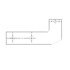 517154001 by FREIGHTLINER - Radiator Support Bracket - Right Side, Steel, Black, 0.31 in. THK