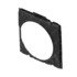 528227000 by FREIGHTLINER - Engine Cooling Fan Shroud - Glass Fiber Reinforced, Black, 1105.52 mm x 136.5 mm