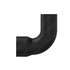 520272000 by FREIGHTLINER - Radiator Outlet Hose Intermediate Pipe - EPDM (Synthetic Rubber), 6.3 mm THK